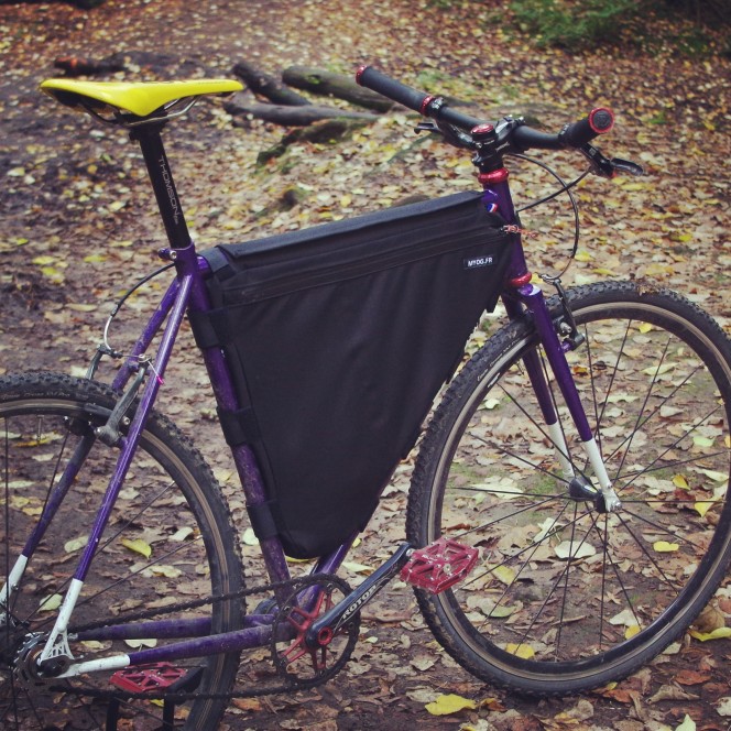 Frame bag sur mesure MYOG Make Your Own Gear