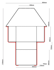 Patron sac avant Brompton