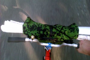 Rolltop x Brompton en mode Cargo