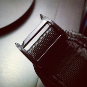 La partie basse de la boucle a cassé