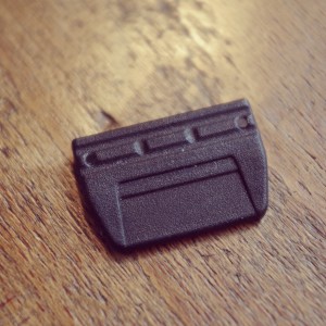 Embout de sangle à coudre ITW TM 25mm