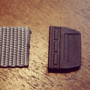 Embout de sangle à coudre ITW TM 25mm