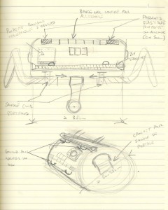 L'idée sur papier de Julien