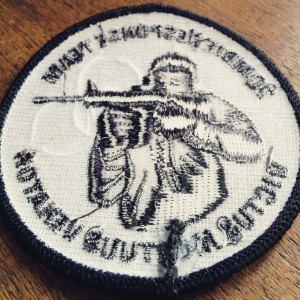 Le dos du patch n'avait malheureusement pas de Velcro