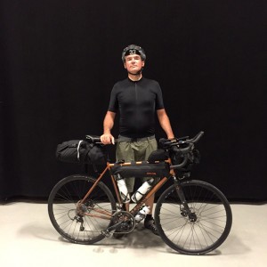 Patrick avant le départ