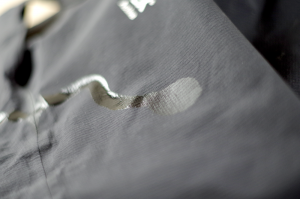 Test de déperlance à l'eau du Gore-TEx