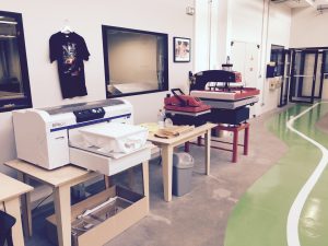 Impression directe sur textile et presses